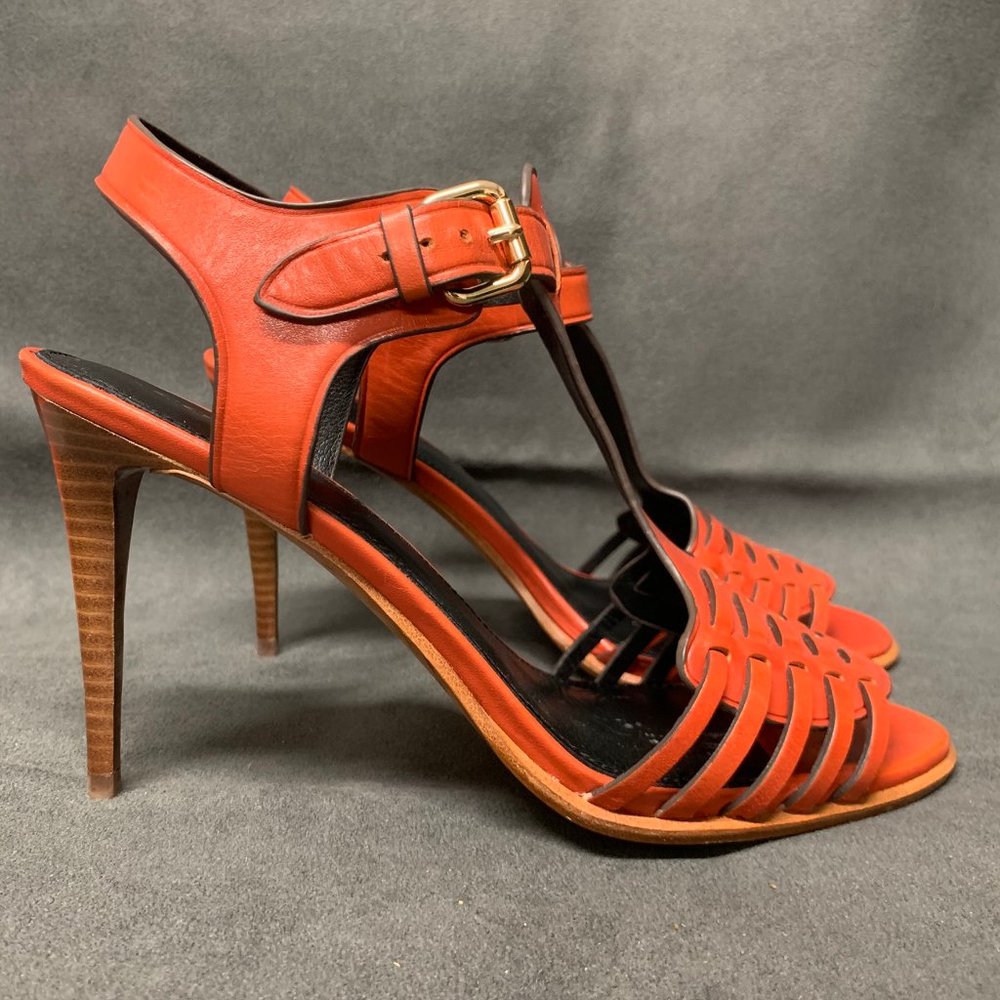 Coach Izzy Watermelon Red Heels